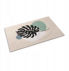 Wallmuralia Dekoratív, csúszásgátló kültéri lábtörlő, Paprotka Levél mintás, 90x60 cm (010650720020000077471)