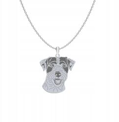 Mejk Jewellery Ezüst nyaklánc Parson Russell terrier 925 Ékszer Ajándék Gravírozás (Parson Russell Terrier)