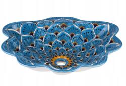 Cerames Kerámia mosdókagyló pultra ültethető Talavera Akció, apró lepattanás Azura (UW-INNA-A1000)