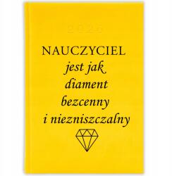  Könyvnaptár A5 2026 Citrom a Tanárnak Olyan, Mint A Gyémánt (Kalendarz 26 Cytrynowy Jest Jak Diament)