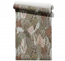  Tapéta Kalatea levelekkel, vlies vagy öntapadós (1m2) (#1022)