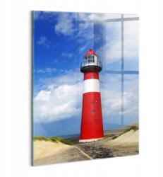 Wallfluent Edzett Üvegkép Prémium Művészeti Műhelybe - Világítótorony (010010010230100074957)