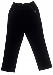  Fiú Elegáns Nadrág Pamut Mak Laren Fekete MÉRET128 XL (XL)