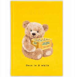 FunnyCase Könyvnaptár 2026 Once In A While Citrom Tervező Ajándék Minták (Kalendarz Cytrynowy ONCE IN A WHILE)