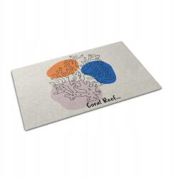 Wallmuralia Külső lábtörlő nyomtatott mintával, Modern design, Korall XXL 150x100 cm (010650720030000077549)