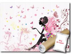 WallMagic Fotótapéta Flizelina Kislány Tündér Pillangók Manó 350x250 ragasztó ingyen (14173VX7)