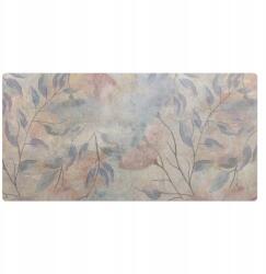  Csúszásgátló asztali alátét virágmintával, levelekkel, 100x50 cm (010250300020100282757)