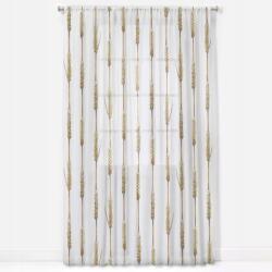 DecorOutlet Függöny Kalász Mintával Klasszikus Szegélyezés Modern Nyomtatás 140x230 cm (010190220040100030198)