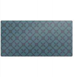  Gaming egérpad asztalra, virágmintás, geometrikus formákkal, 100x50 cm (010250300020100033439)