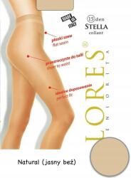 Lores Bugyi nélküli harisnyanadrág Lores Stella 15 Den Natural világos Bézs 5 XL Vékony