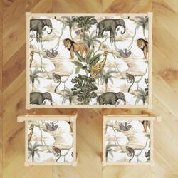 Epson Vízálló matrica Ikea Latt asztalra gyerekeknek Egzotikus Szafari (latt_1016)