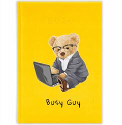 FunnyCase Könyvnaptár 2026 Busy Guy Citrom tervező Ajándék határidőnapló (Kalendarz Cytrynowy BUSY GUY)
