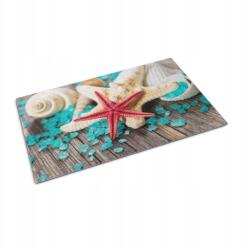 Wallmuralia Dekoratív kültéri lábtörlő ajándékba, 60x40 cm, Tengeri Csillag mintával (010650720010000077446)