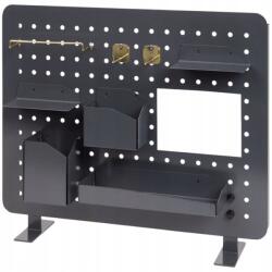 Cardsplitter Pegboard Panel Álló Szerszámfal Garázs Irodába Fekete (3209142cs)