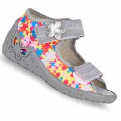 Zetpol Lány Szandál Gyerek Szandál Kislány Szandál 26-OS Méret (OLIWIA KWIATY 1375)