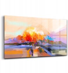 Wallfluent Kép edzett üvegből, Fél-absztrakt fa (010010010050100074684)