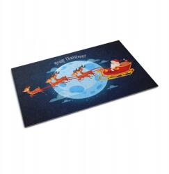 Wallmuralia Erős kültéri, csúszásmentes lábtörlő 60x40 Mikulás szán (010650720010000088184)