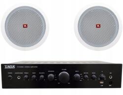 JBL Szett: Erősítő 2 x 90W Jbl mennyezeti hangszórók (3-TA-400MIC)