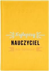  Naptár A5 2026 Citrom Tanárnak A Világ Legjobb Varázslója (Planer 2026 Cytrynowy Najlepszy Na Świecie)