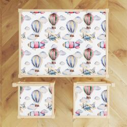 Epson Vízálló matrica Ikea Latt gyerekszékre Léggömbök, léghajók és repülők (latt_378)