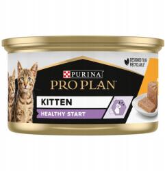 PRO PLAN Kitten Csirkés Mousse Nedves macskatáp kölyökmacskáknak, 85 g-os konzerv (7613033568619)