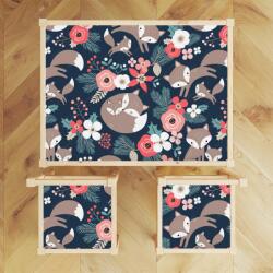 Epson Vízálló matricák Ikea Latt asztalra gyerekeknek Alvó rókák mintával (292075120_latt)