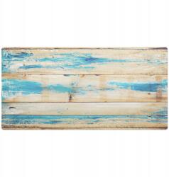  Vinyl asztali alátét nyomtatott mintával Vintage fa deszkák, 120x60 cm (010250300030100088737)