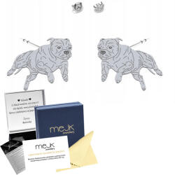 Mejk Jewellery Ezüst fülbevaló Staffordshire Bull Terrier 925 Nő Dedikálás Ingyenes (Staffordshire Bull Terrier)