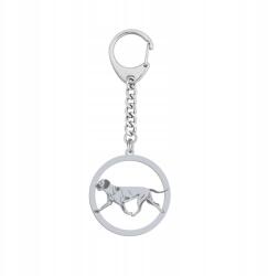 Mejk Jewellery Kulcstartó Hannover Ezüst 925 Ajándék Nő Gravírozás (Brelok z psem )