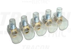 Tracon Sorkapocs Csavaros Csatlakozó átlátszó (tbt-2,5/10)