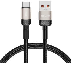 Tech-Protect Кабел с въжена оплетка за устройства с USB-C порт (100 см) - Tech-Protect Ultraboost Evo USB-A to USB-C Cable 100W (бежов) (THP2608)