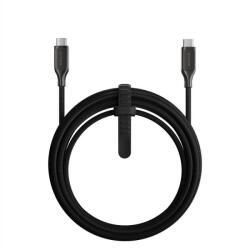Nomad Здрав кевларен USB-C към USB-C кабел за MacBook и устройства с USB-C порт (300 см) - Nomad Kevlar USB-C to USB-C Charging Cable 240W (черен) (NM014957858)