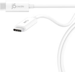  Супербърз USB 3.1 кабел (70 см. ) за MacBook и компютри с USB-C порт - J5Create Superspeed+ USB 3.1 Data Cable USB-C към USB-C (J100USBC)