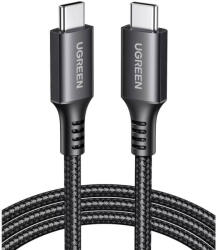 UGREEN Кабел с бързо зареждане за устройства с USB-C порт (200 см) (черен) - Ugreen USB-C to USB-C Data Cable 60W (US567-15374)
