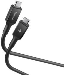 Spigen Кабел с бързо зареждане за устройства с USB-C порт - Spigen Essential USB-C to USB-C Cable 100W (черен) (100 см) (ACA09459)