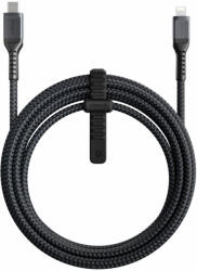 Nomad Здрав кевларен кабел за устройства с Lightning порт (300 см) - Nomad Kevlar USB-C to Lightning Cable (черен) (NM01A11000)