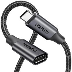 UGREEN Удължителен USB-C кабел - Ugreen Extension Cable USB-C Male to Female 100W (100 см) (черен) (45191)