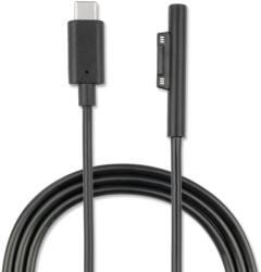 4smarts USB-C кабел за Microsoft Surface таблети (100 см) - 4smarts Microsoft Surface Connect to USB-C Charging Cable 5A (черен) (4S468683)