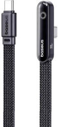 Baseus USB-A към USB-C кабел за устройства с USB-C порт - Baseus MVP 3 Angled USB-A to USB-C Data Cable 100W (200 см) (черен) (P10382500121-01)