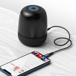 ACEFAST Качествен аудио кабел от Lightning към 3.5 мм. аудио жак (120 см) (черен) - Acefast MFi Audio Cable With Lightning Connector (C1-06-L)