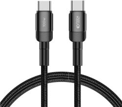 Tech-Protect USB-C към USB-C кабел за устройства с USB-C порт (100 см) - Tech-Protect Ultraboost Evo USB-C to USB-C Cable 100W (черен) (THP2594)