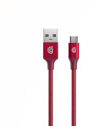 Griffin Здрав USB кабел за устройства с microUSB порт (150 см) - Griffin Premium microUSB to USB Cable (червен) (GP-042-RED)