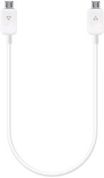 Samsung MicroUSB кабел за зареждане на едно устройство от друго - Samsung Power Sharing Cable EP-SG900UW (бял) (EP-SG900UWEGWW)