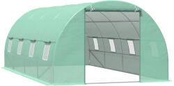 Outsunny Sera tip Tunel pentru Plante Outsunny, Verde, sera de gradina | Aosom Romania (845-018)