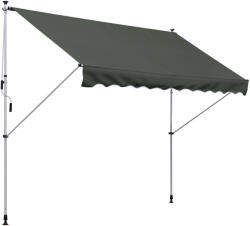 Outsunny Copertina Solară cu Brațe și Manivelă, Design Elegant, 300x150 cm | Aosom Romania (840-183GY)