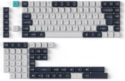Keychron PBT-134-HU magyar billentyűsapka készlet fehér-kék ISO (PBT-134-HU) - gamerslife