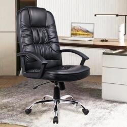 ProCart Scaun ergonomic directorial, inaltime reglabila 108-118 cm, rotativ, maxim 150 kg, negru (9928) - cartuseria