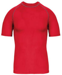 Proact PA4008 gyerek szűk szabású sztreccs surf póló Proact, Sporty Red-12/14 (pa4008sre-12-14)