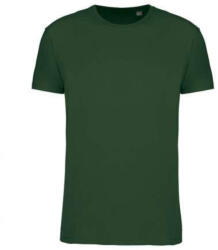 Kariban Uniszex körkötött organikus póló rövid ujjú, Kariban KA3032IC, Forest Green-4XL (ka3032icfo-4xl)