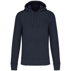 Kariban Férfi organikus kapucnis pulóver, Kariban KA4027, Navy-4XL (ka4027nv-4xl)